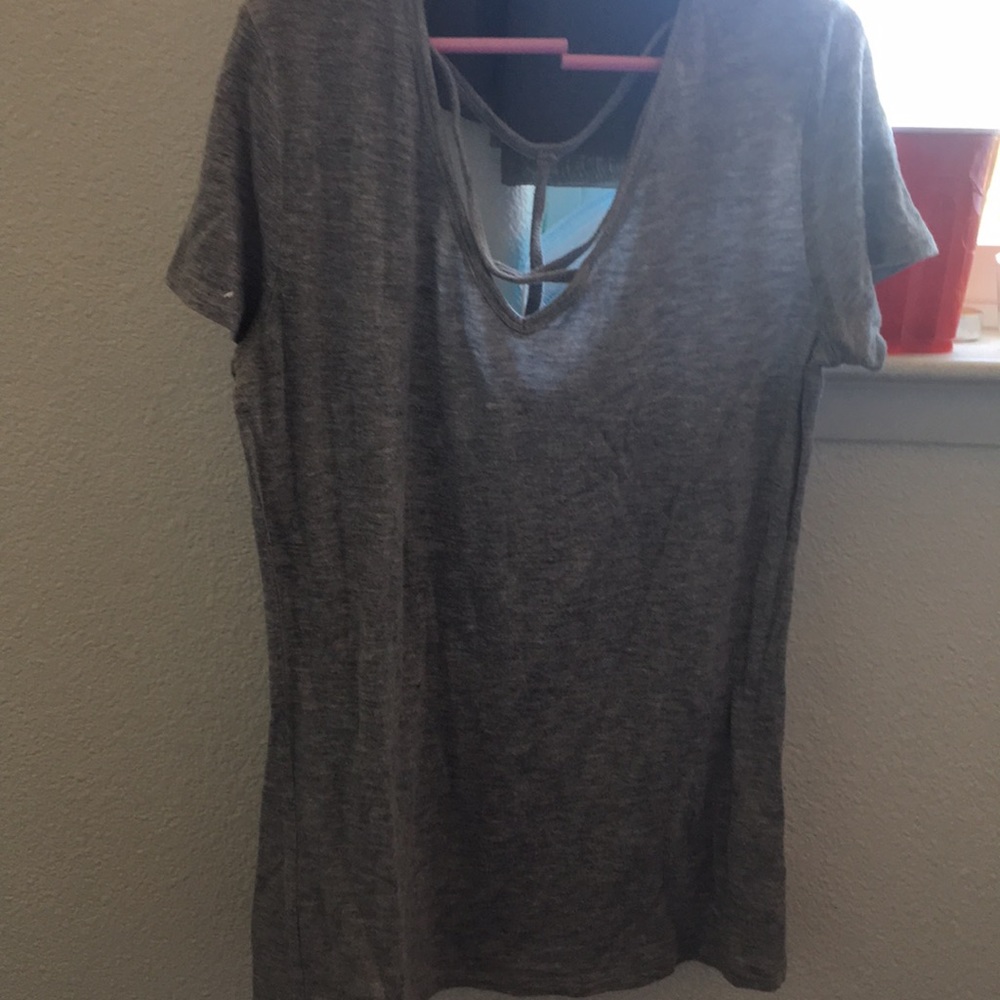 Soft Grey Top Good Condition